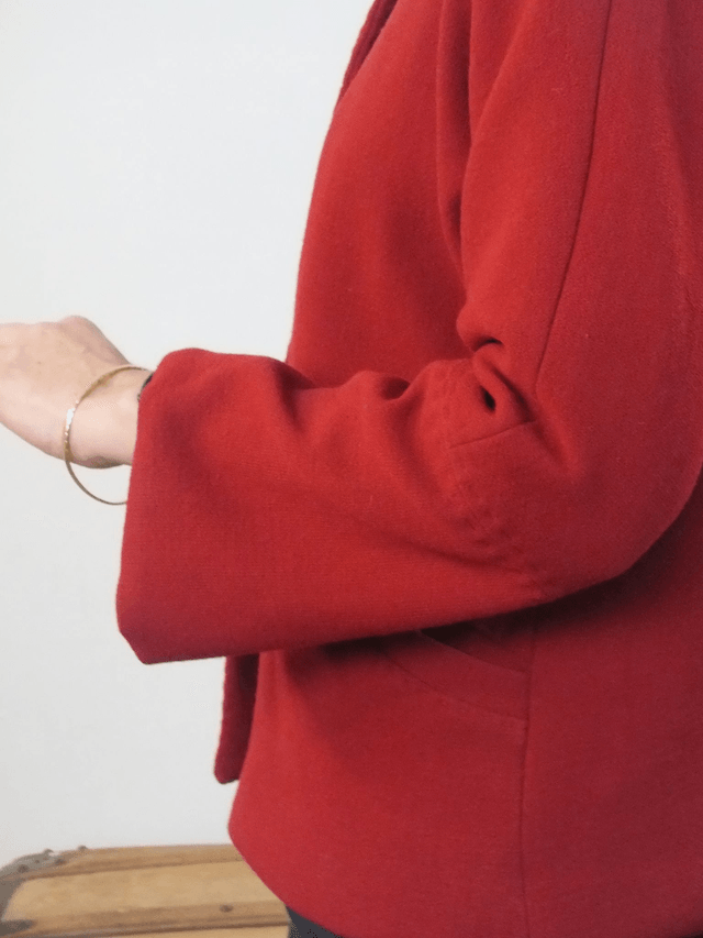 Veste sixties rouge