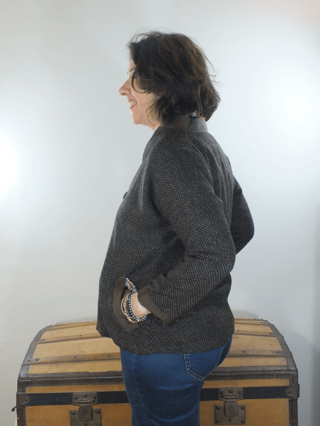 Veste cognac