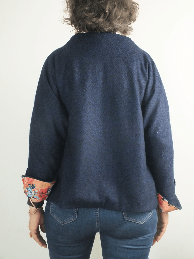 Veste bleue