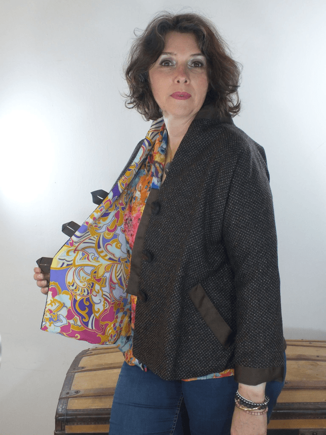 Veste cognac