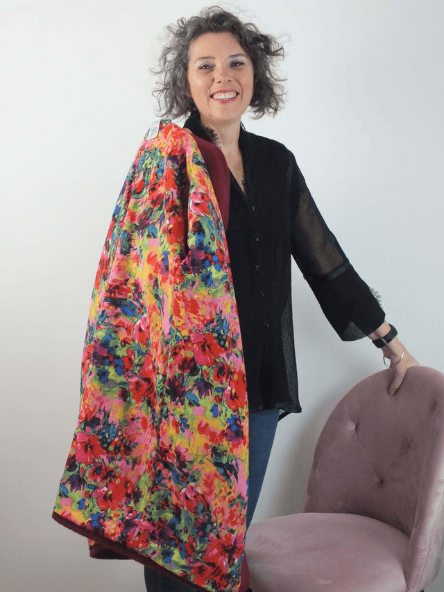 Manteau style années folles