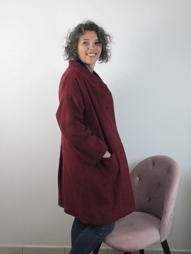 Manteau style années folles