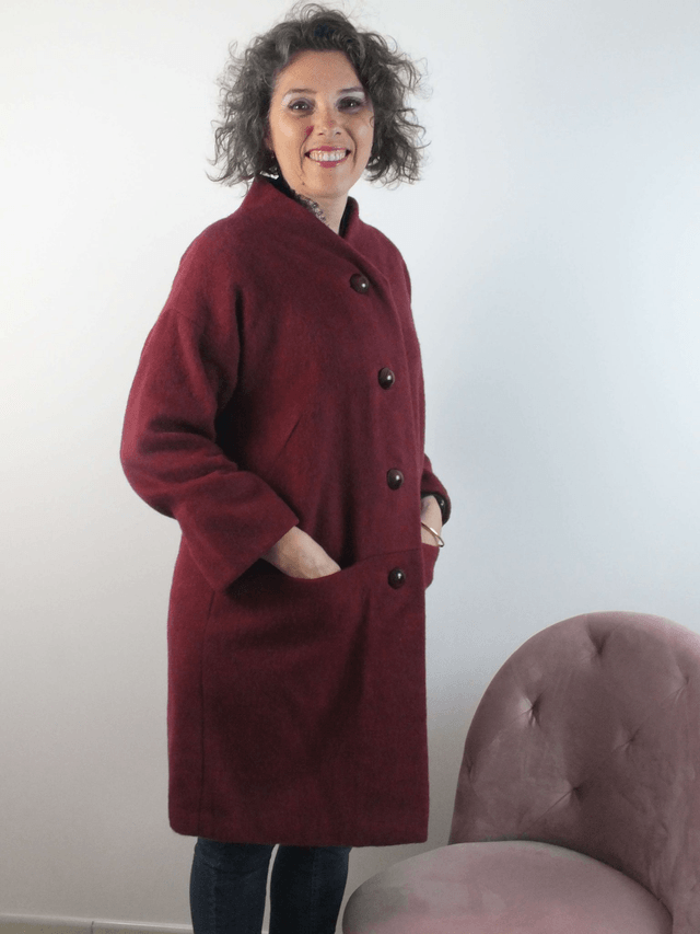 Manteau style années folles