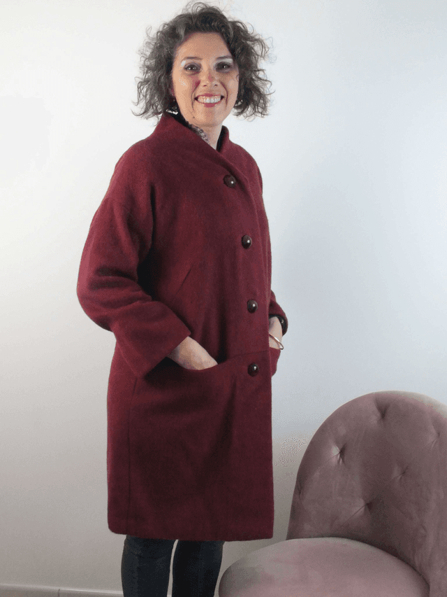 Manteau style années folles
